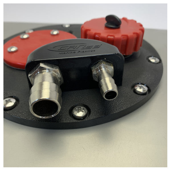 Zbiornik paliwa morskiego CAN ze stali nierdzewnej 16L - Paliwo patrolowe i diesel - 52.731.16 