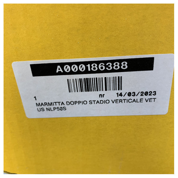 Vetus NLP50S Waterlock Échappement Silencieux - Silencieux 50 mm - NLP50S 