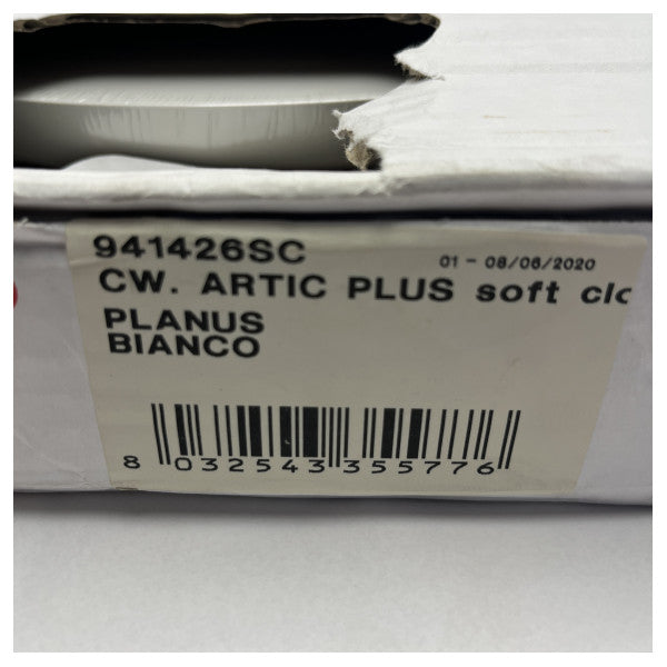 Planus Artic plus weicher enger Toilettensitz und -abdeckung - 941426SC