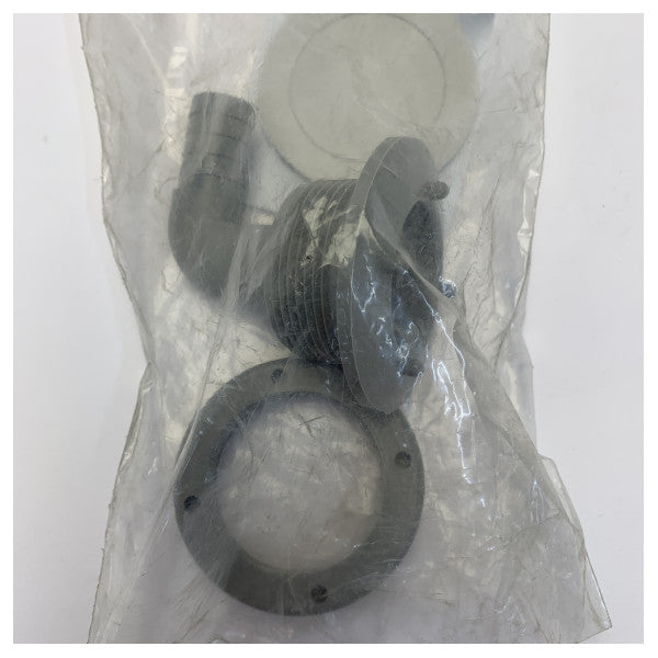 Vetus RT16B Slangconnector voor Vaste Tanks 90-Graden Gebogen 