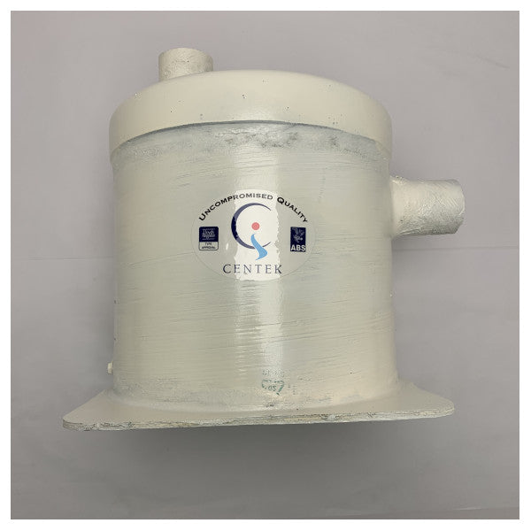 Centek Vernalift exhaust muffler 2 inch white - 1500027W