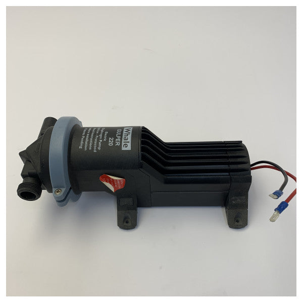 Valhaj Gulper 220 Svart Vatten 12V - Duschtoalett och Sumppump - BP1552 