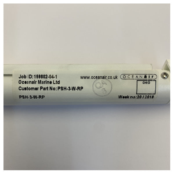 Oceanair Roller Blind 320 White for Porthole PSH-3-W-RP
