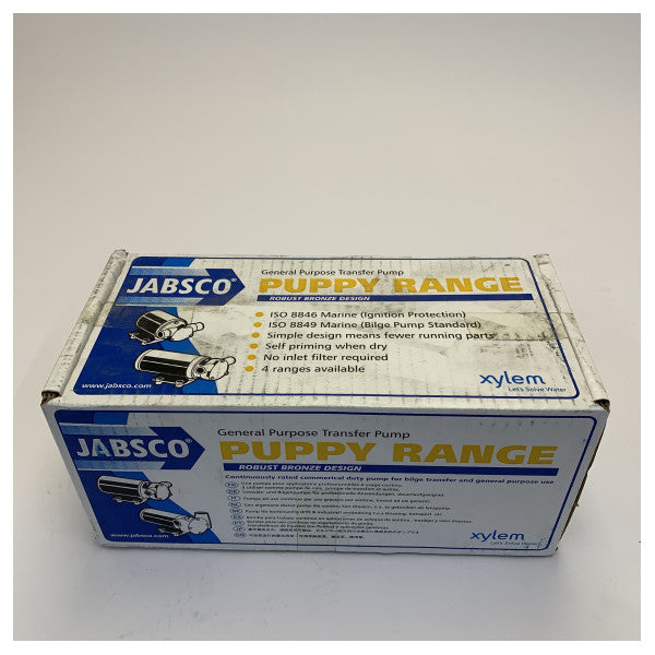 Jabsco Utility Puppy 2000 Impellerpumpe 24V 30L/min - 23920-2523 