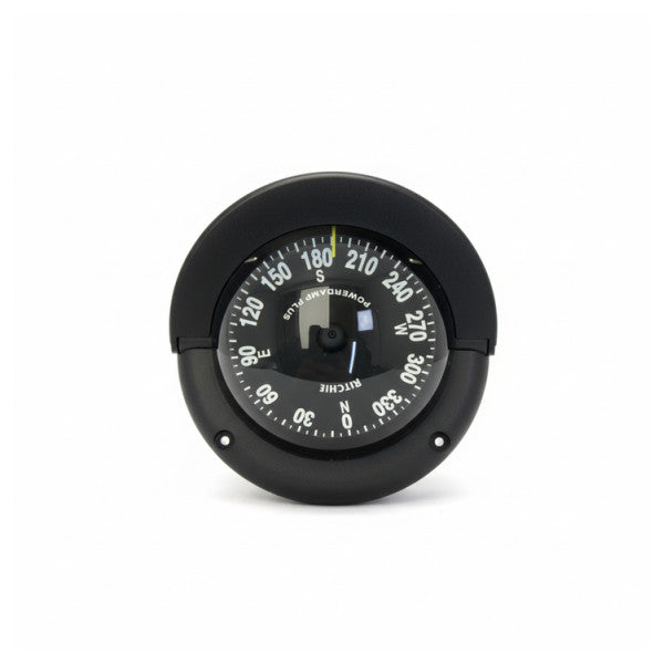 Ричи Хелмсман HF-743 Магнитен течен компас - Черен хоризонтален 