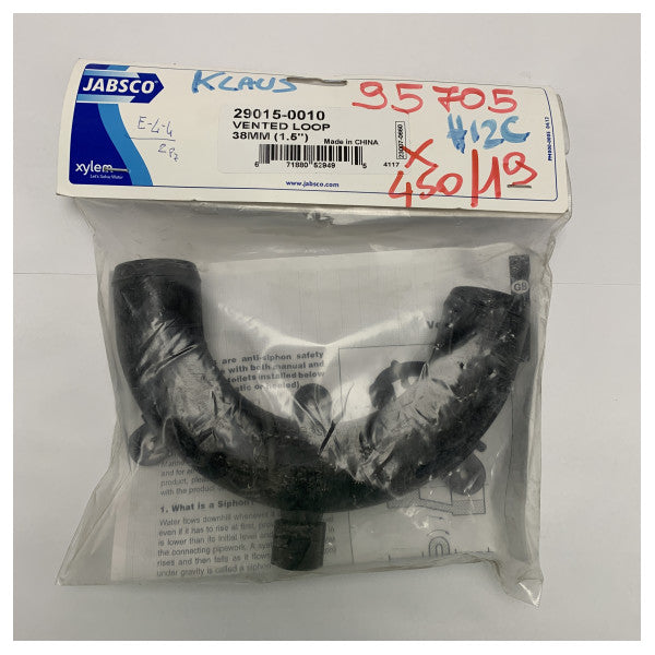 Arejador Jabsco de 38 mm com válvula para sanita - 29015-0010