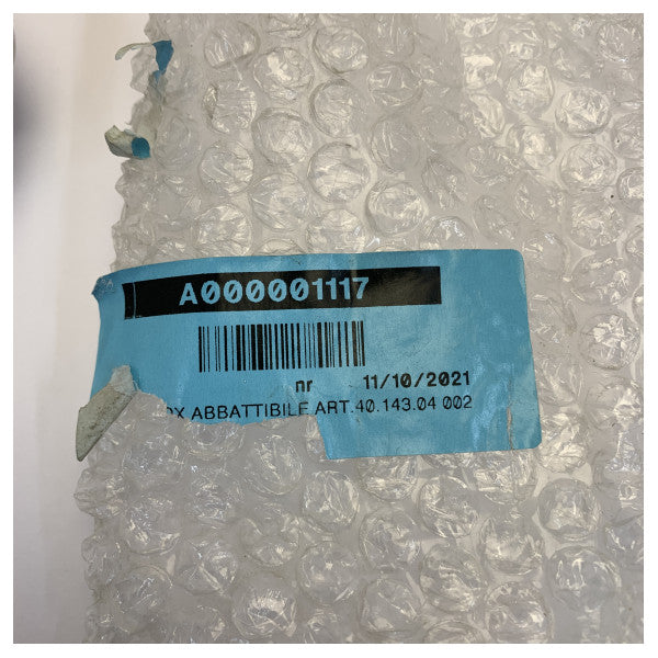 オスキュラティ ステンレススチール ポップアップクリート - 143x48mm - 40.143.04 