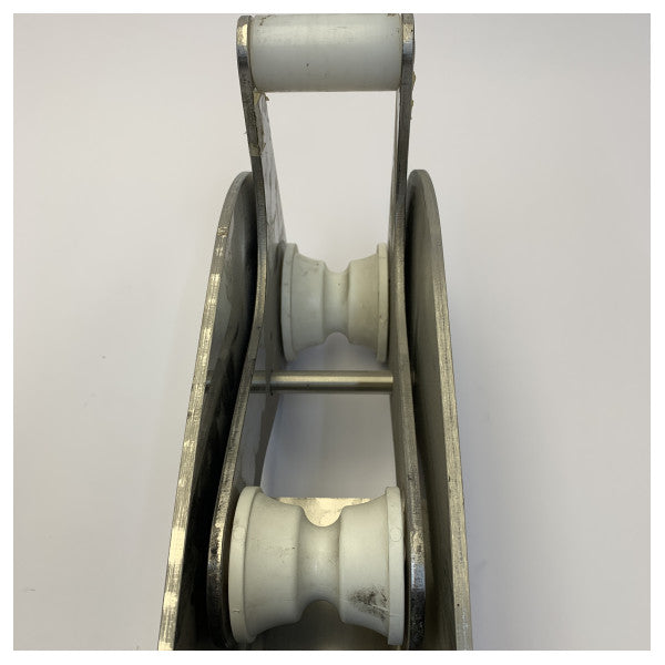 Оскуляті нержавіючий сталевий нахильний якорний ролик 20кг - носовий ролик з нержавіючої сталі - 01.331.03 