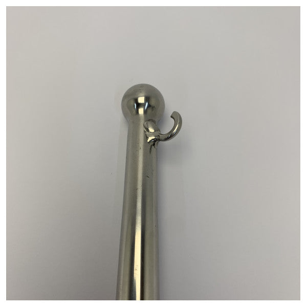 Pértiga de bandera de acero inoxidable Osculati con bola de 610 mm - 35.392.01 