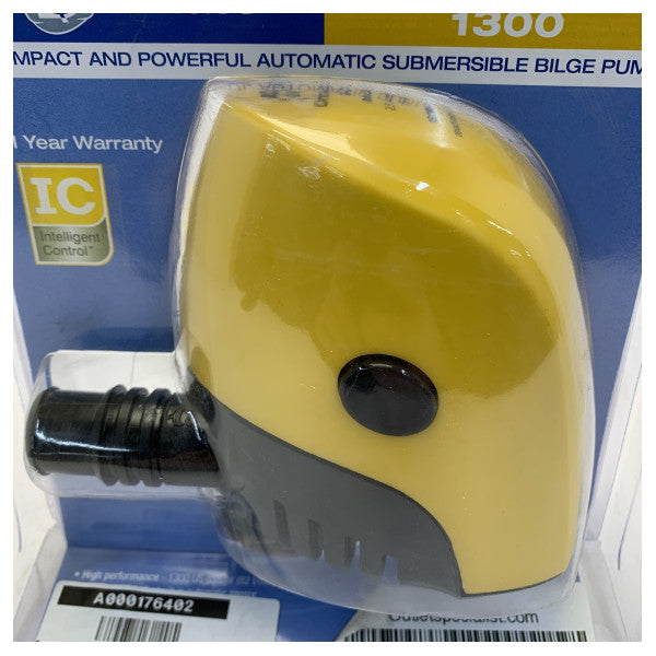 Whale Orca BE1484 електрическа помпа за оттичане 24V - 1300 GPH - 82 L/Min 