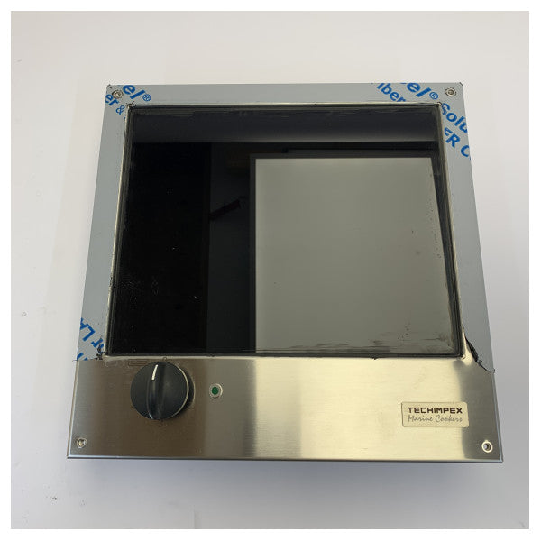 テクインペックス クリスタル1 インダクションクッキングヒーター - シングルバーナー - ステンレススチール - 50.100.41 