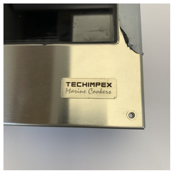 テクインペックス クリスタル1 インダクションクッキングヒーター - シングルバーナー - ステンレススチール - 50.100.41 