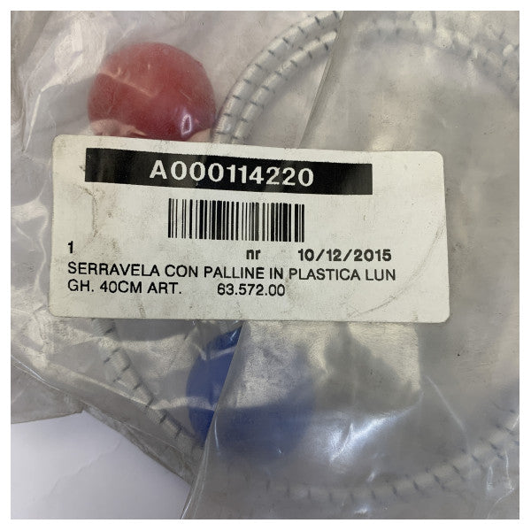 Osculati Ελαστικός Δεσμός Ιστιοσανίδας με Πλαστικές Μπάλες 40εκ 63.572.00 