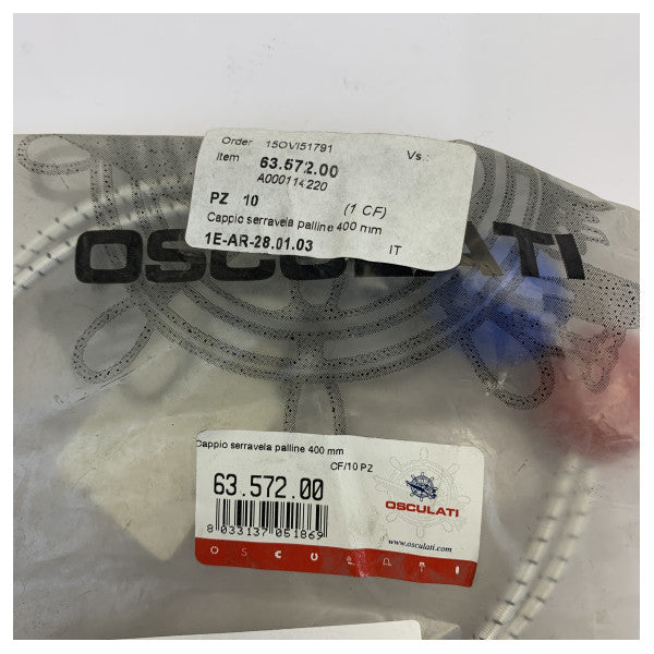 Osculati Ελαστικός Δεσμός Ιστιοσανίδας με Πλαστικές Μπάλες 40εκ 63.572.00 