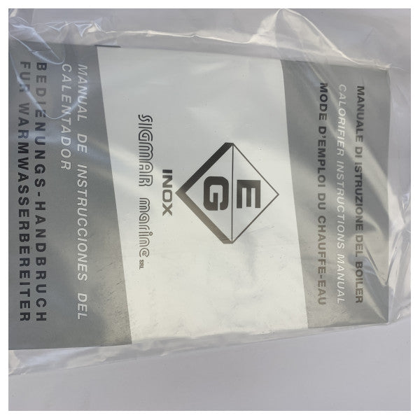 Quick Sigmar SuperInox 20L Boiler Stainless Steel Hot Water 230V - 800W 