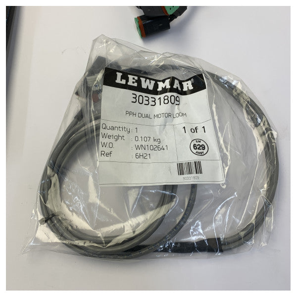 Lewmar električni krovni otvor crni s aktuatorom - 30344400 