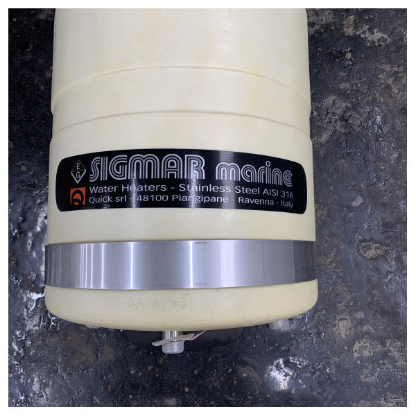 Nopea Sigmar Marine 60L Boiler 230V 800W Ruostumatonta terästä 