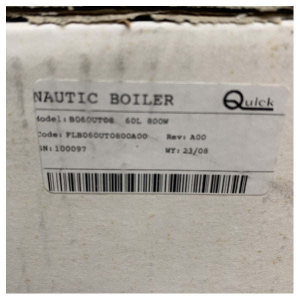 Hızlı Sigmar Marine 60L Kombi 230V 800W Paslanmaz Çelik 