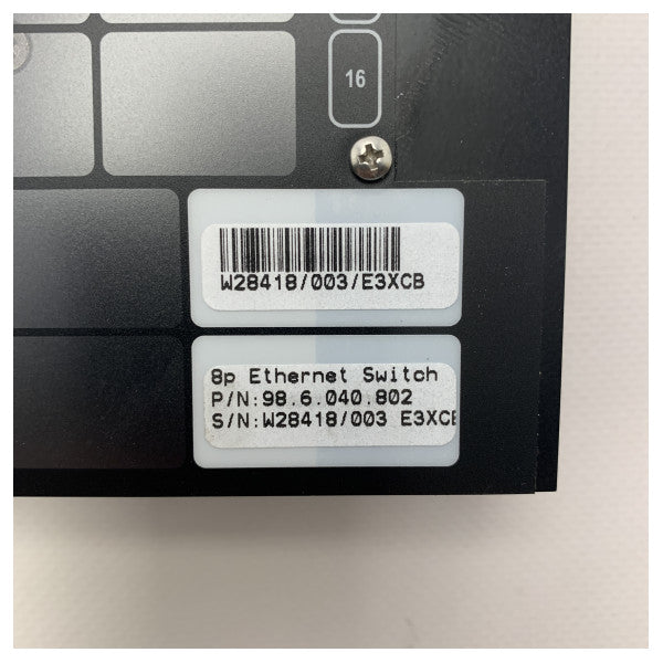 Praxis automazione switch ethernet a 8 porte 98.6.040.802