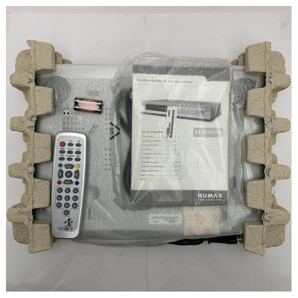 Humax 5100X Digitaler Satellitenempfänger für die Schifffahrt - schnelle Kanalumschaltung und mehrsprachige Schnittstelle