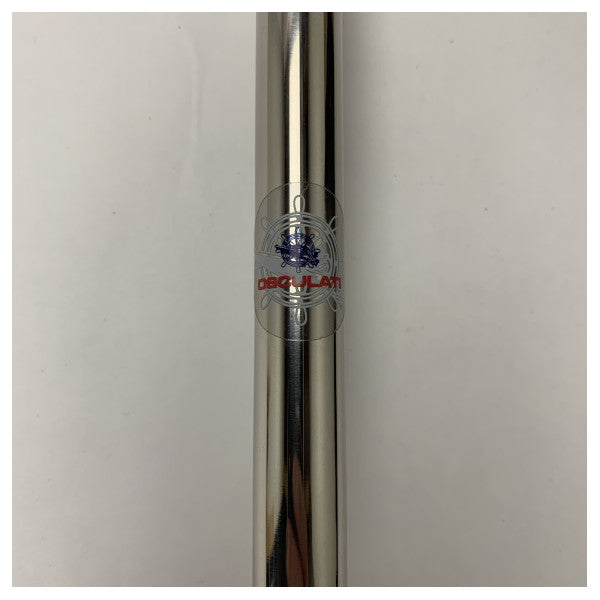 Osculati Marine Ανοξείδωτο χάλυβα Αεροδυναμικό ιστός φωτός πλοήγησης 60cm - Αδιάβροχος δείκτης σκάφους και πλοίου