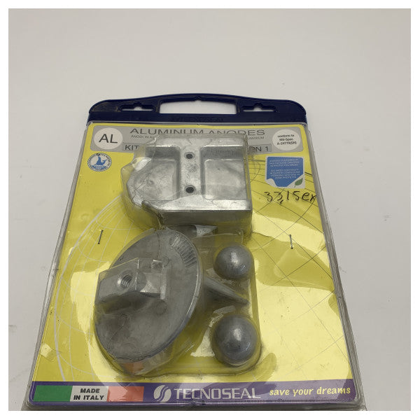 Technoseal ALPHA-ONE-GEN1 aluminijski anodni komplet 