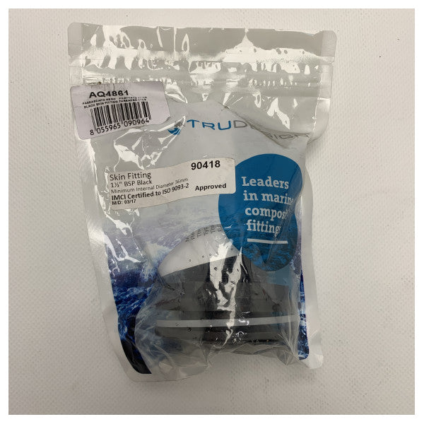 Втулка Tru-Design 1 1/2-дюймова для шкіри чорна - AQ4861 - AQ4861