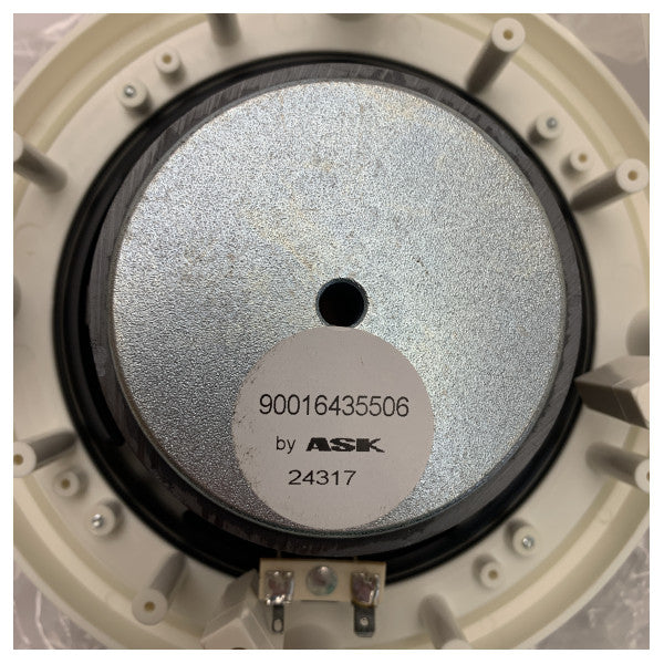 Морски външни водоустойчиви високоговорители комплект 20 см бял издръжлив висококачествен звук за лодки