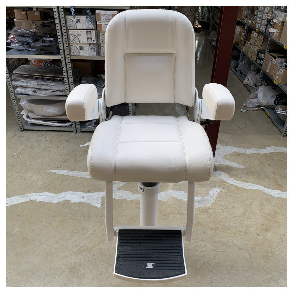 Stidd Admiral 500N ниско лошо бяло пилотско управление | седалка за каска