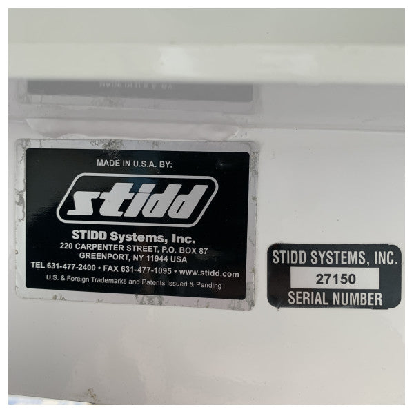 Stidd Admiral 500N ниско лошо бяло пилотско управление | седалка за каска