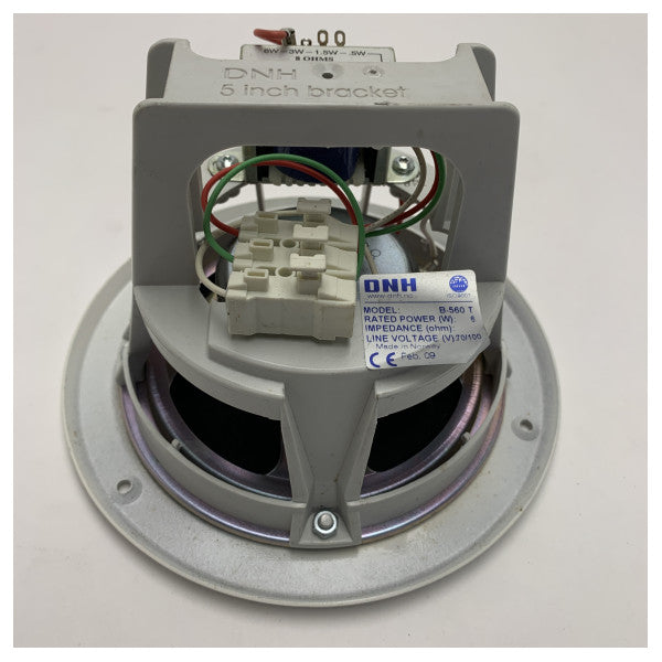 DNH Marine Dayanıklı Metal Muhafazalı ve Kolay Montajlı Suya Dayanıklı 5 İnç Deniz Hoparlörü B-560-T
