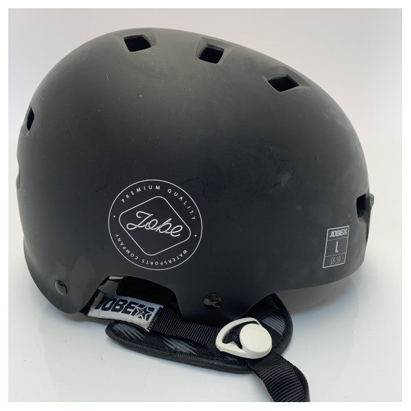 Jobe Base Helm l Wasserski und Wakeboard Helm schwarz