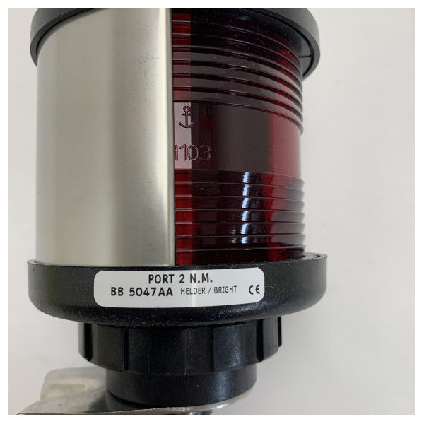 Vetus BB35Z feu de navigation bâbord ROUGE 12/24V