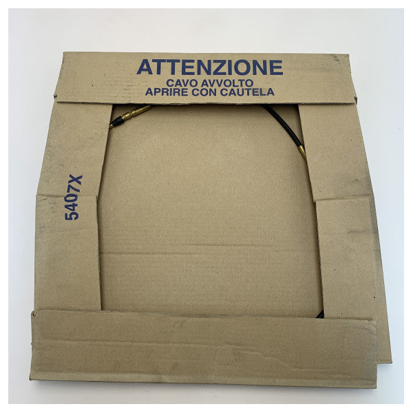 Cabo de direção do motor Ultraflex C2 em aço inoxidável 21 pés | 6,3M