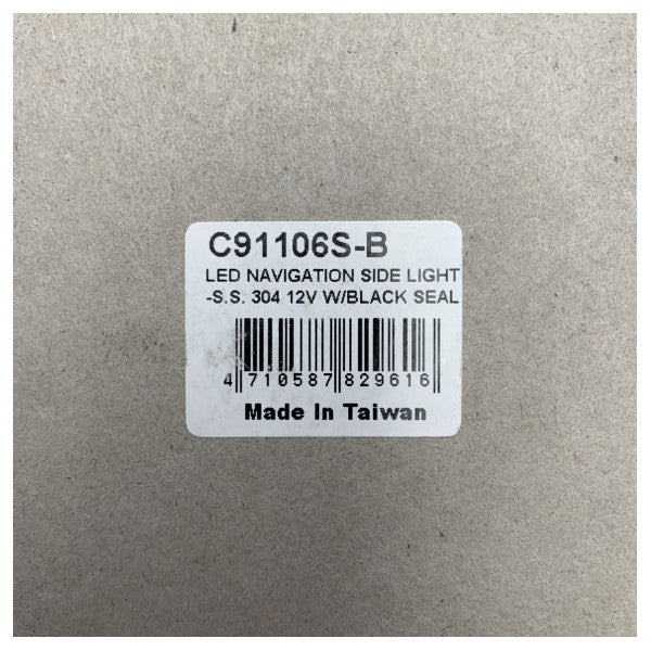 Easterner LED Navigation Light Port and Starboard Light - C91106S -B