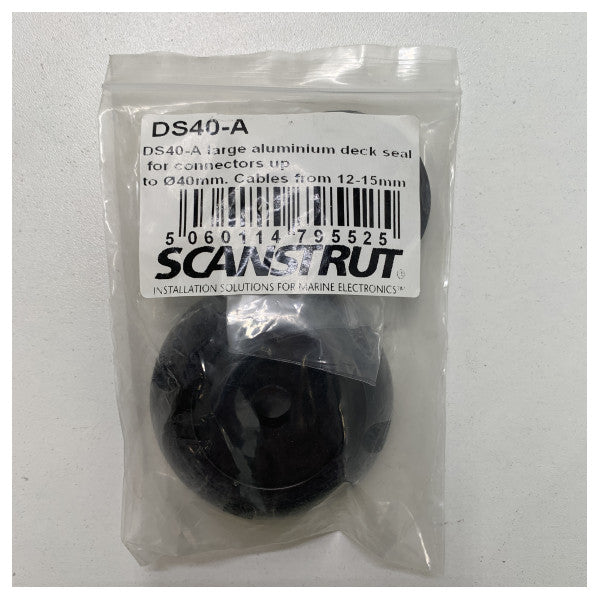 Scanstrut DS40-A 12 to 15 mm True-Hull Aluminum Cable Seal Black