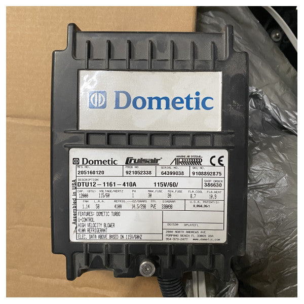 USATO Dometic DTU12 12.000 BTU stand alone aircon unit 115V - DTU12-1161-410A