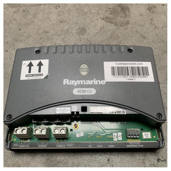 USATO Modulo convertitore di tensione marina Raymarine VCM100 da 12-24 V CC a 42 V CC per elettronica navale