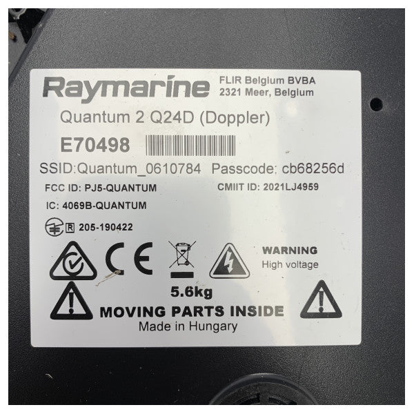 Gebrauchtes Raymarine Quantum 2 24d Doppler Radar - E70498