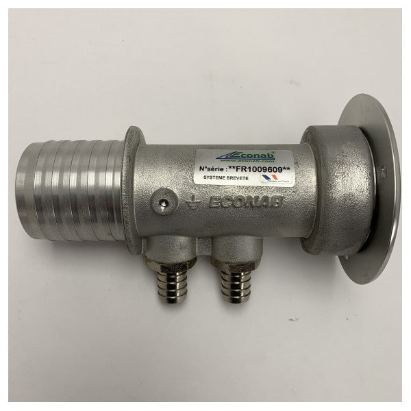 Econab ECDI03 Marine Diesel Fuel Connector - издръжлив фитинг за горивна линия от неръждаема стомана и алуминий