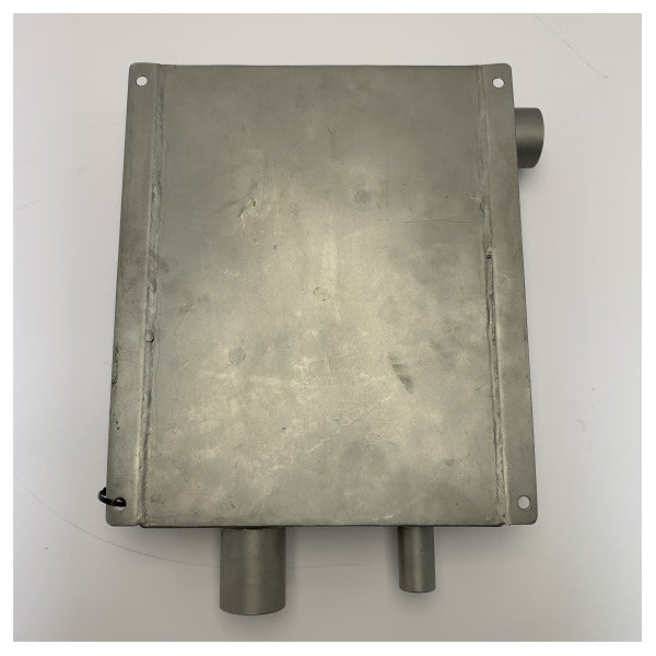 Silenziatore di scarico in acciaio inox 50 mm