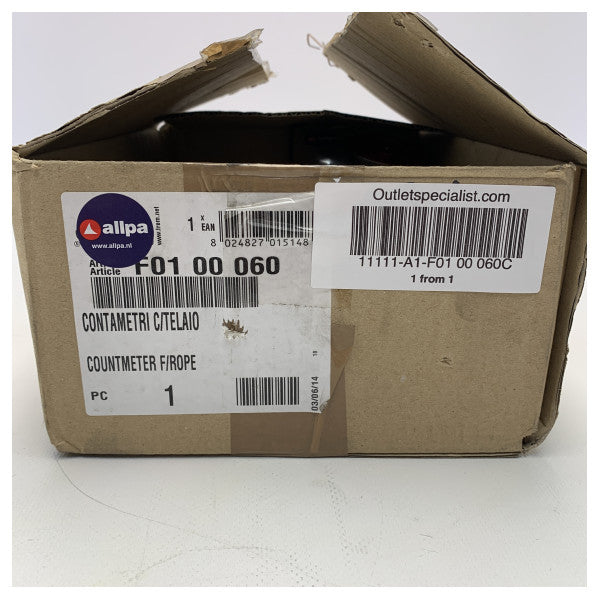 トレム F01 00 060C ロープ長カウンター ステンレス鋼