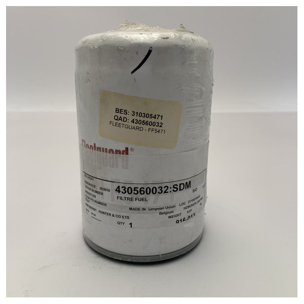 Filtr paliwa silnika Fleetguard FF5471 | separator wody spin-on