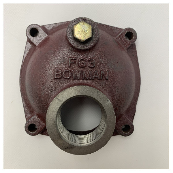 Bowman FG3 Hydraulikölkühler Ende Cover rot