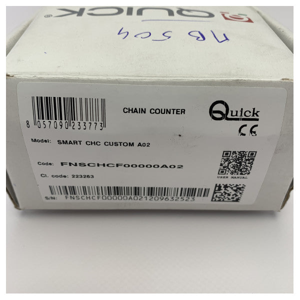 Quick Smart CHC ενσύρματο τηλεχειριστήριο βαρούλκου και μετρητής αλυσίδας - FNSCHCF00000A02