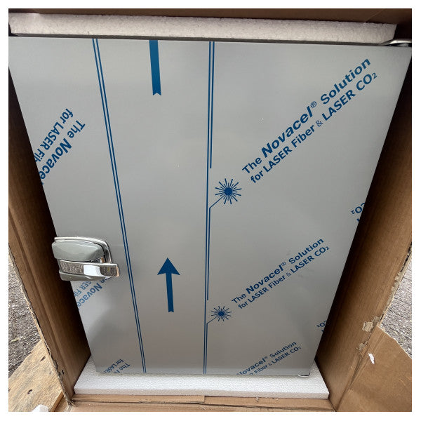 Lodówka podblatowa ze stali nierdzewnej Frigonautica FR80RC - W480 D537 H630 cm