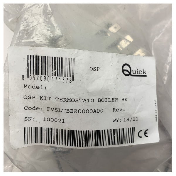 Quick OSP Boiler BK Thermostate Kit - FVSLTBK0000A00