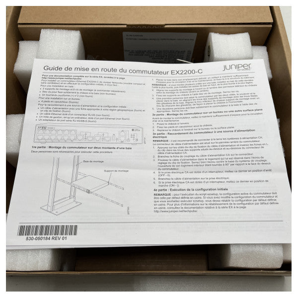 Juniper 12 port gigabit ethernet switch - EX2200-C