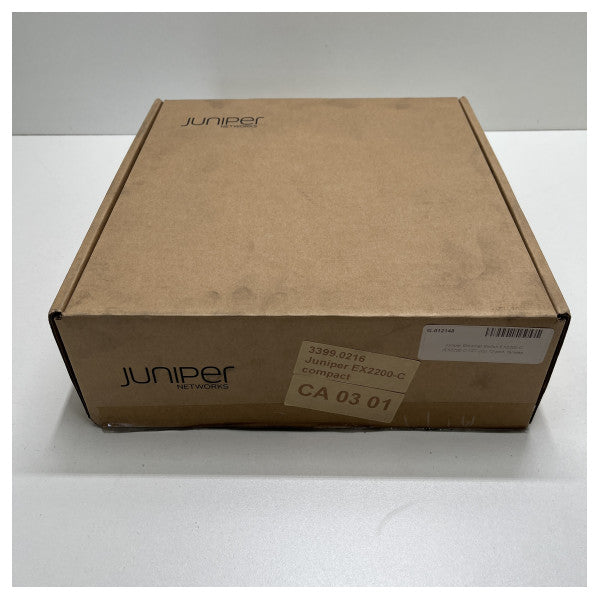 Juniper 12 port gigabit ethernet switch - EX2200-C