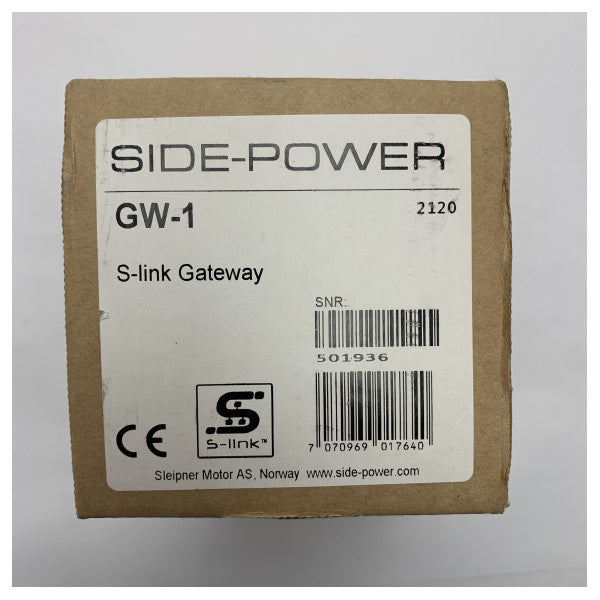 Potencia lateral GW1 S-Link a la interfaz del convertidor de bus de can